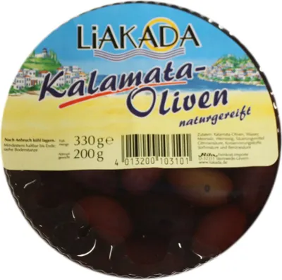 Immagine prodotto di Olive nere Kalamata Liakada extra large 200g