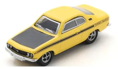 Productafbeelding van OPEL Manta Turbo, kleur: Manta Geel, artikelnummer: SCH26765, schaal: 1/87, merk: SCHUCO