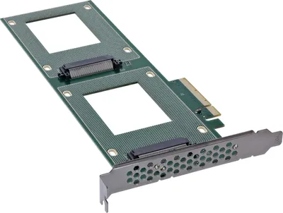 Produktbild von InLine 76660O, PCIe, U.2, Männlich, PCIe 3.0, Taiwan, PI6C20400BLE