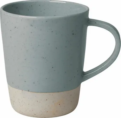 Produktbild von Blomus Henkelbecher Sablo Stone, Kaffeebecher, Tasse, Keramik, 250 ml, 64318