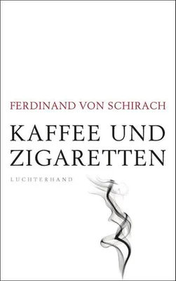 A book cover with the title and author's name, and an illustration of smoke.