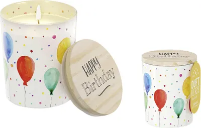 Produktbild von LA VIDA Duftkerze Happy B.Day Ø7H8