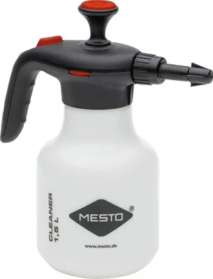 Obrázok produktu pre MESTO 3132PP, Ručný záhradný rozprašovač, 1,5 L, Čierna, Biela, Polypropylene, Plast, 3 bar