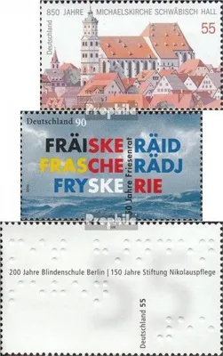 Produktbild von Briefmarken BRD (BR.Deutschland) 2006 Mi 2522,2523,2525 (kompl.Ausg.) gestempelt Michaelskirche