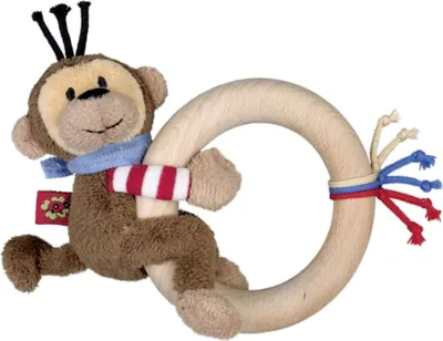 Produktbild von Spiegelburg Baby Glück Greifling Affe Plüschgreifling