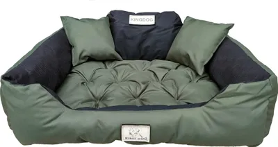 Obrázek produktu pro Velký pelíšek pro psy a kočky 145 x 115 zelený - Kingdog