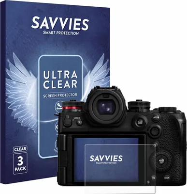 Produktbild von 6x Für Panasonic Lumix DC-S1RII Schutzfolie Savvies Displayschutz Display Schutz Folie Klar Transparent