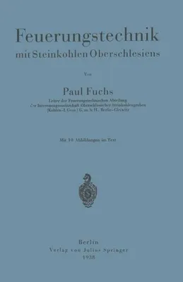 Obrázok produktu pre Feuerungstechnik mit Steinkohlen Oberschlesiens