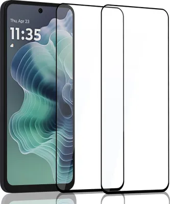 Zdjęcie produktu dla 2-pak Motorola G35 5G Szkło ochronne na ekran - Szkło hartowane 9H - Super jakość 3D