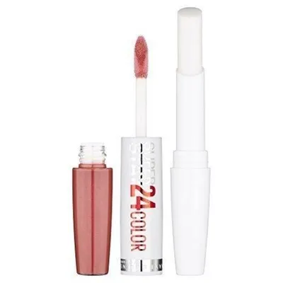 Produktbild von Maybelline Super Stay 24H Color Lipstick - 725 Caramel Kiss Flüssig-Lippenstift 2in1