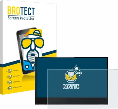 Produktbild von BROTECT Schutzfolie für Lenovo ThinkVision M14t Displayschutz Displayschutzfolie Folie Matt Entspiegelungsfolie