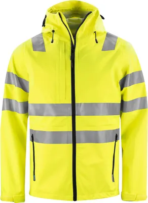 Produktbild von Projob 6450 REGENJACKE EN ISO 20471 KLASSE 3