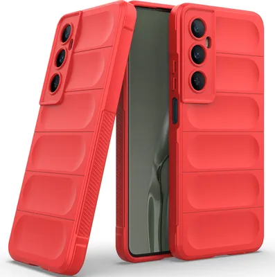 Obrázek produktu pro Pouzdro pro Realme C65 4G Měkké TPU Silikonové Nárazuvzdorné Ochranné Pouzdro červené