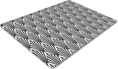 Produktbild von Stuhlunterlage Bürostuhlunterlage 120 cm x 90 cm Bodenmatte Bürostuhlunterlage - Geometrische Muster