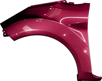Produktbild von Kotflügel FORD FIESTA MK7 Links 9RTE Hot Magneta 08-17 Neu Lackiert