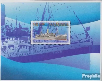 Produktbild von Briefmarken Namibia - Südwestafrika 1999 Mi Block47 (kompl.Ausg.) postfrisch Schiff Windhuk