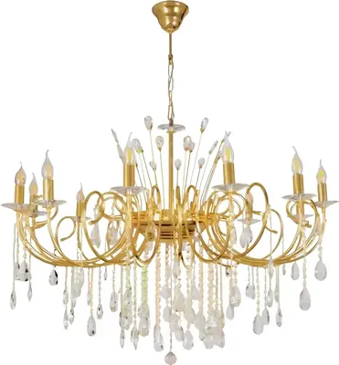Obrázok produktu pre Luster lampa lampa obývacia izba zlaté sklo stropné svietidlá
