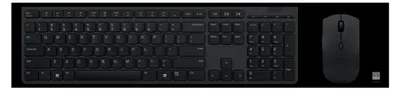 Image de Lenovo 4X31K03945 Clavier Souris inclus Bureau RF sans fil + Bluetooth Français Gris