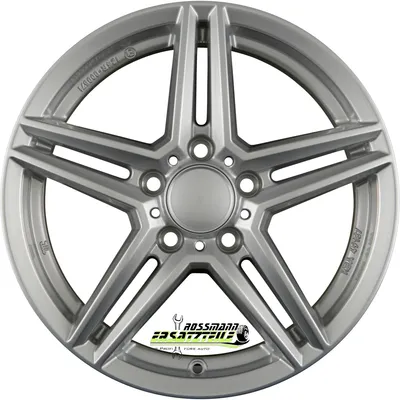 Productafbeelding van Rial M10, gepolijst zilver, 9x18, ET52.5, steek 5/112, ML66.5, lichtmetalen velg