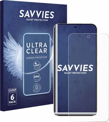 Produktbild von 6x Für Oppo Reno 14 Schutzfolie Savvies Displayschutz Display Schutz Folie Klar Transparent
