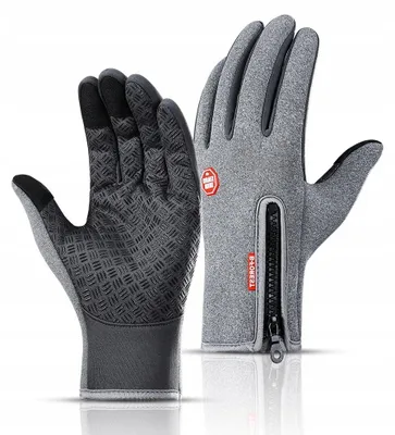Produktbild von GD9498 Sommer Fahrradhandschuhe winddicht Touchscreen Grau L