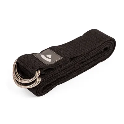 Produktbild von Yogagurt Yamala 2 in 1, Baumwolle, 2 m schwarz