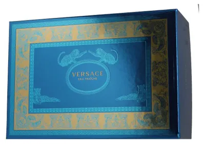 Produktbild von Versace Eau Fraiche Set (EdT 100ml + Travel Spray 10ml+ Toiletry Bag)