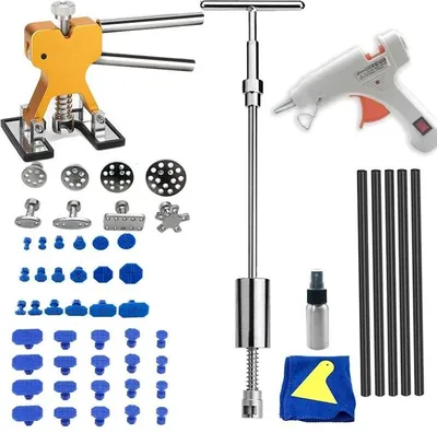 Image de Extracteur de bosses, outil de réparation sans peinture, kit de carrosserie, kit de dentiste 2
