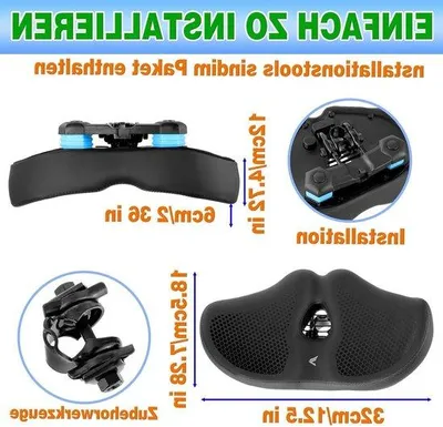 Obrázek produktu pro Pohodlné a ergonomické, extra široké sedlo na kolo pro muže i ženy – prodyšné, vhodné pro horská kola, městská kola a elektrokola