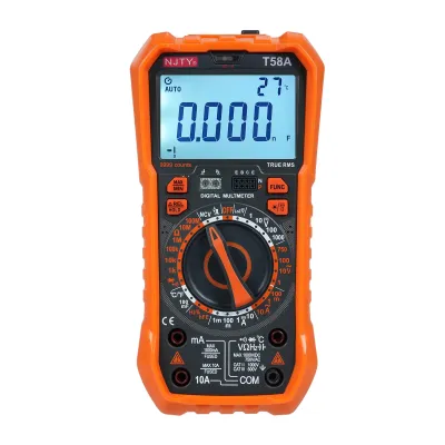 Immagine prodotto di Multimetro, multimetro digitale, multimetro portatile, misuratore universale, tester multifunzionale, voltmetro, amperometro
