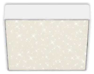 Produktbild von LED Aufbauleuchte IP20 Sternenhimmel 11 W weiß Metall-Kunststoff Briloner