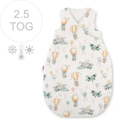 Image de Sac de couchage pour bébé isolé toute l'année 75 cm - sky adventure