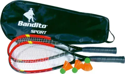 Produktbild von Bandito Sport Speed-Badminton Schläger Set inkl. Tasche