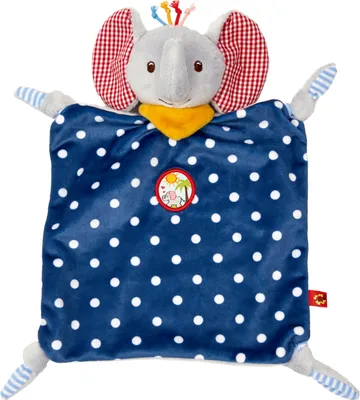 Produktbild von BabyGlück|Die Spiegelburg Schnuffeltuch Elefant BabyGlück, blau