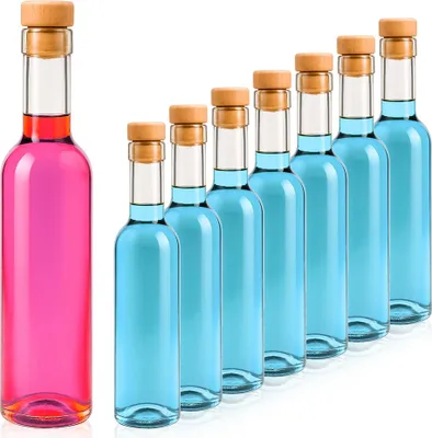 Zdjęcie produktu dla SUPERBUTELKI - Zestaw 20 szt. Butelki szklane FUTURA 250 ml na Nalewki, Soki, Syropy, Olej, Oliwę