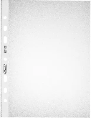 Produktbild von Herlitz Prospekthülle A5 PP Standard 50St genarbt dokumentenecht