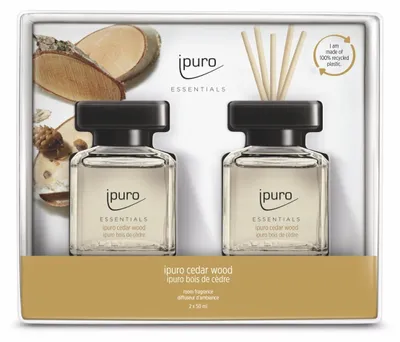 Immagine prodotto di ipuro ESSENTIALS Fragranza per ambienti Legno di cedro