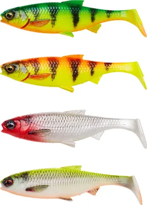 Obrázek produktu pro Savage Gear 3D River Roach Dark Water Mix Firetiger-Golden Ambulance-Red Head-Lemon Roach 8 cm 5 g Gumová nástraha