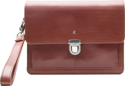 Immagine prodotto di Esquire borsa da polso borsa per utensili Toscana Wristlet Bag Brown marrone