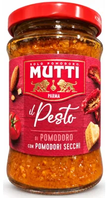Produktbild von Pesto aus sonnengetrockneten Tomaten 180g - Mutti