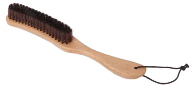 Produktbild von Kleiderbürste, antistatisch, Pulloverbürste, Fusselbürste, Haarentferner, Kleiderbürstenkamm mit Holzgriff