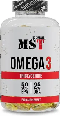 Produktbild von MST - Omega 3 TRIGLYCERIDE 75% (180 Softgels)