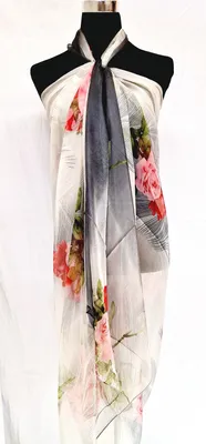 Produktbild von XXL Multifunktions Pareo Schal Wickelrock Strandtuch Wickeltuch Sarong Bademode Trägerkleid P25