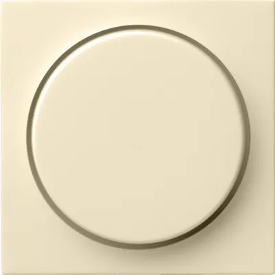 Produktbild von Gira Syste 55 Cremeweiß glänzend 065001 Abdeckung Dimmer  Knopf