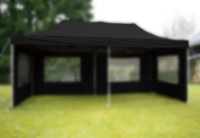 Obrázek produktu pro PROFI Střecha k zahradnímu stanu, 3 x 6 m, černá