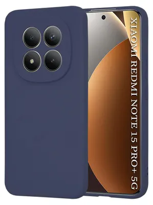 Obrázok produktu pre Techsuit - SoftFlex silikónové puzdro pre Xiaomi Redmi Note 15 Pro+ 5G / Poco M8 Pro 5G - tmavomodré
