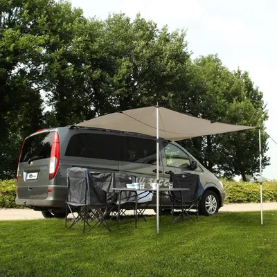 Imagen del producto de Toldo solar para autocaravana - 260 x 240 cm - Incluye barras de montaje