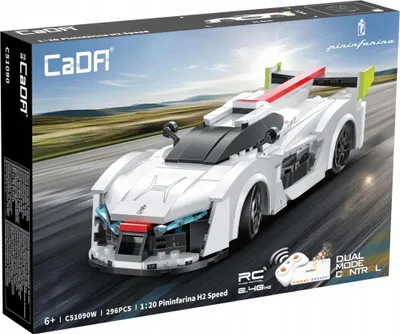 Produktbild von CADA - Voitures 1:20 - Smart Chassis - Pininfarina-H2 Speed - 296pcs