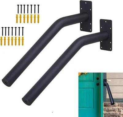 Produktbild von Famanu Handlauf für 1-2 Stufen Wandmontage - Sicherheitshandgriff für Senioren