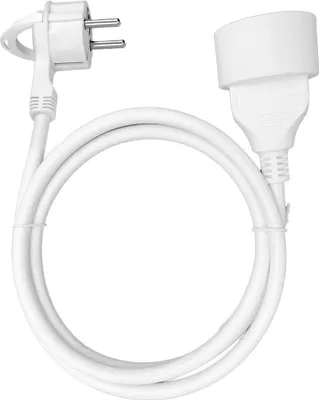 Immagine prodotto di Cavo di prolunga con una presa, 1x2P+Z 1,5m, cavo in PVC H05VV-F 3x1,5mm?, 230VAC/16A